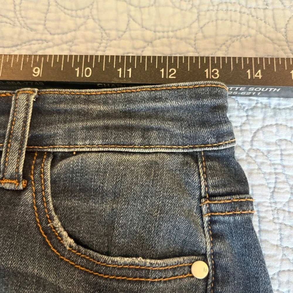 Judy Blue Boyfriend Fit Dark Wash High Rise Button Fly Jeans JB82143DK Size 3/26
